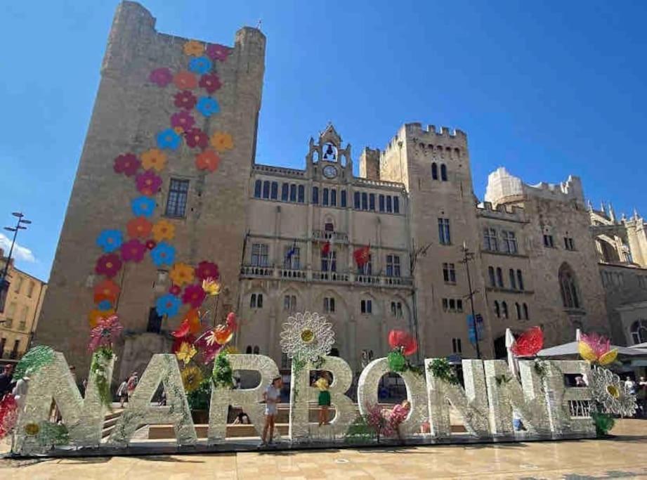 Soleil Sucre T2 Centre Historique De Narbonne Lägenhet Exteriör bild